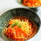 塩もみだけのキャロットサラダ