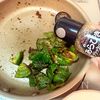 【お弁当おかず】ピーマンの黒胡椒おかか醤油炒めの工程4