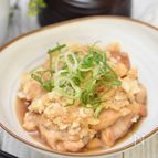 鶏もも肉のさっぱりおろし煮