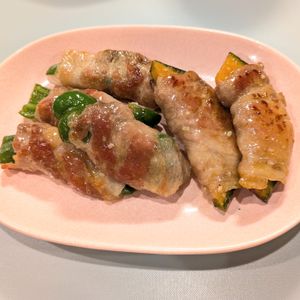さとちゃん。の作ってみた!投稿(肉巻きピーマンのバター醤油照り焼き【#作り置き#冷凍保存】)