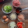 【和風タコライス】ホットプレートで作る！の工程1