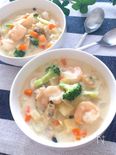 バター生クリーム不使用♡ヘルシークラムチャウダー