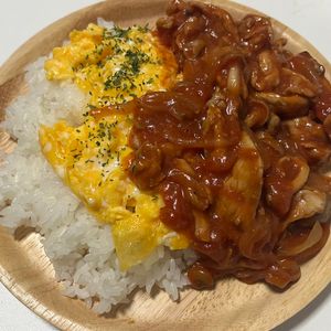 あいなの作ってみた!投稿(【とろたまオムハヤシ】ルウ不要♡胃袋を掴む愛情ごはん♬)