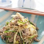 牛肉と春雨の中華炒め
