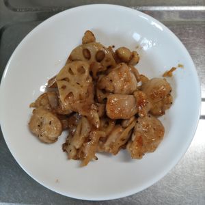 KUMIKOの作ってみた!投稿(特製うまだれ♡鶏れんこん【#作り置き#冷凍保存#やみつき】)