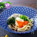 冷やし明太しらすうどん｜レンジで簡単！のせるだけ