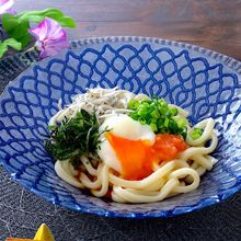 冷やし明太しらすうどん｜レンジで簡単！のせるだけ