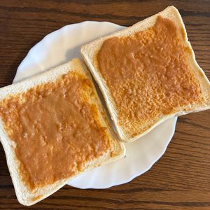 くだもの大好き🧡の作ってみた!投稿(朝ごはん救世主！きなこトースト)