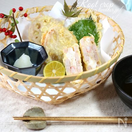 れんこんのはさみ揚げ 料亭風 By きよみんーむぅ レシピサイト Nadia ナディア プロの料理家のおいしいレシピ