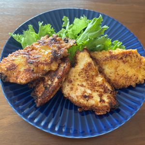 こむぎの作ってみた!投稿(【米粉de鶏天(ささみ)】絶品☆旨し☆冷めてもサクサク☆)