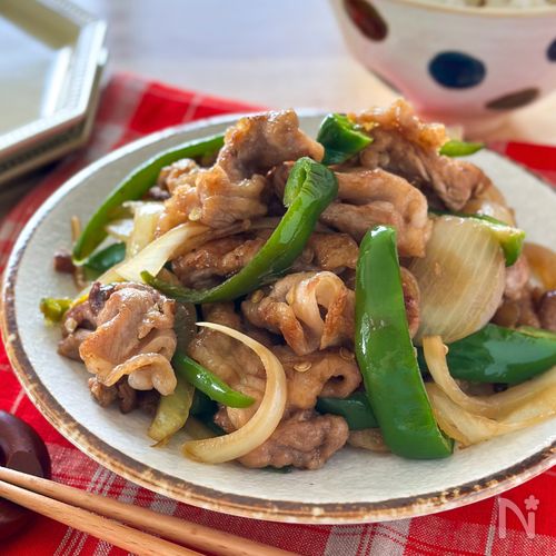 手抜き青椒肉絲