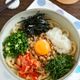 栄養満点◎納豆混ぜうどん