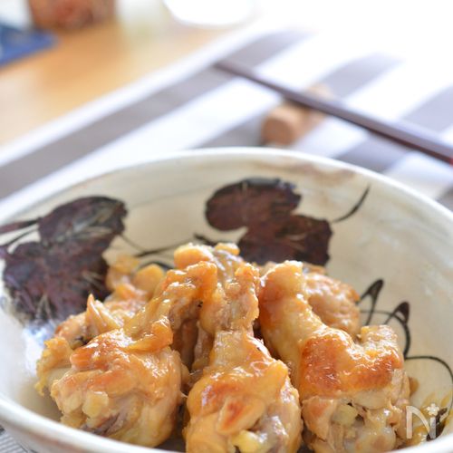高血圧におすすめ☆減塩で旨い!お肉柔らか手羽元のお酢煮込み