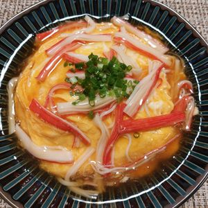 よっこの作ってみた!投稿(和風醤油あんのふわとろ天津飯)