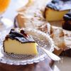 バスク風チーズケーキ🧀ギリシャヨーグルトで作るかる～い食感