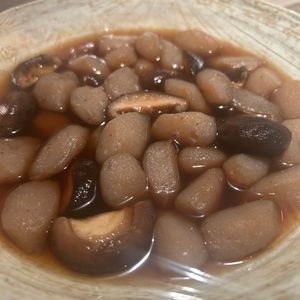 トラちゃんの作ってみた!投稿(【しいたけと玉蒟蒻のヘルシー旨煮】)