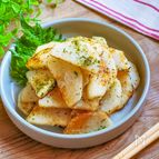 うますぎる！長芋の青のりバター醤油焼き