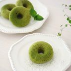 【5分で完成‼︎】糖質&カロリーオフ！抹茶おから蒸しドーナツ
