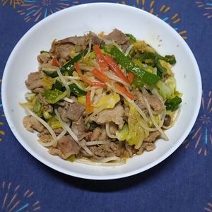 kouの作ってみた!投稿(行列の定食屋さんの🍚10倍おいしい漬け焼き♪肉野菜炒め🤩)