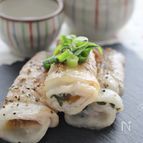 豚肉の梅しそ巻き