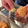 ふわふわチーズつくねの下準備