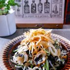 【作り置き】もやしとちくわの長ねぎラー油和え