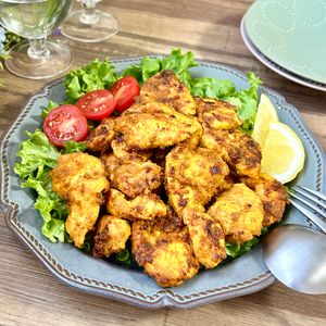 のりのり🐾🎀🤍の作ってみた!投稿(【揉んで焼くだけ♡鶏むね肉のタンドリーチキン】しっとり！簡単)