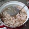 豚バラとキャベツのにんにく塩鍋│旨みじゅわっと簡単スタミナ鍋の工程2