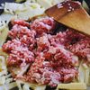 筍と青梗菜のそぼろ炒めの工程3
