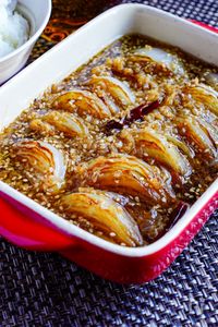 こう食べなきゃもったいない！【新玉ねぎの旨ダレ焼きびたし】
