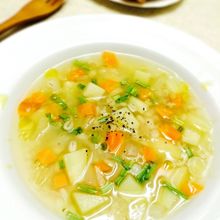 【デトックスレシピ】野菜だしで作る丸麦スープ。