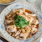 【鶏むね肉と春雨のレンジ蒸し】節約＆レンジだけ♪