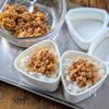 「豚みそ三角おにぎり」新米にジュワッと♡の工程4