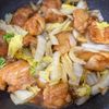 ちちちの作ってみた!投稿(重ねて放置♪お肉柔らか『鶏むね肉と白菜の中華風♡とろうま煮』)