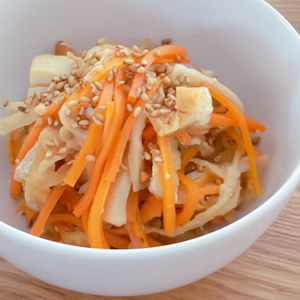 ミルクの作ってみた!投稿(砂糖いらず♩やさしい切り干し大根の炒り煮)