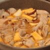 厚揚げと豚バラとほうれん草の旨だれ中華炒めの工程4
