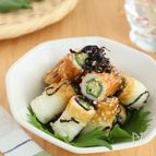 火を使わない◎ちくわとオクラのうま塩昆布和え