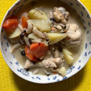 チョビの助の作ってみた!投稿("フランスの家庭料理を手軽に" 塩麹ポトフ)