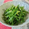【花にらの胡麻和え】珍しい野菜に出会ったら、まずは食べてみる
