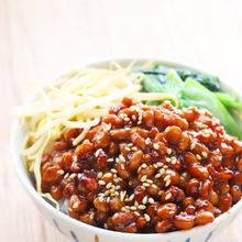 やみつきの味♡ヤンニョム納豆丼