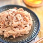 【れんこんとツナのクリームチーズ和え】やみつきおつまみ！