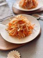 材料２つ！簡単副菜・もやしとにんじんのナムル
