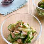 【きゅうりとザーサイの中華サラダ】パクパクご飯がススム副菜