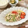 のりのり🐾🎀🤍の作ってみた!投稿(［豚と豆苗のごま味噌炒め］ズボラすぎるおかず！作りおき対応)