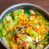 鶏と野菜のマロニースープ【子供受け抜群♪】の工程3