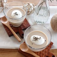 ほうじ茶黒糖プリン