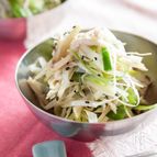 ねぎと生姜の鶏肉ナムル