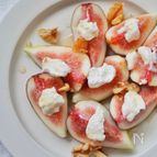 イチジクくるみとリコッタチーズの前菜
