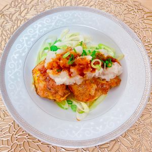 にゃ〜むずの作ってみた!投稿(【みぞれチキン南蛮】おろしでさっぱり♪和風なチキン南蛮！)