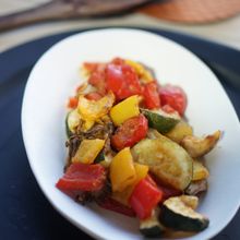 【スパイスで未消化物の撃退！】夏野菜のスパイシーグリル